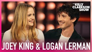 Joey King amp Logan Lerman Open Up About Personal Connection To We Were the Lucky Ones [upl. by Anirrak]