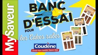 Banc dEssai les petits cakes salés Coudène [upl. by Eda]