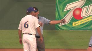 Wally Backman Argues With Ump No Microphone 736 [upl. by Lodmilla]