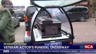 RIP Darlington Michaels  Casket arrives at the venue [upl. by Pebrook]