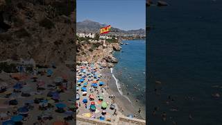 ☀️ The Best Holiday Destination on Costa del Sol Spain📍NERJA 🇪🇦 travel europe beach [upl. by Okihsoy]