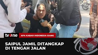 Heboh Video Saipul Jamil Ditangkap Polisi di Jalanan  AKIS tvOne [upl. by Adnilram]