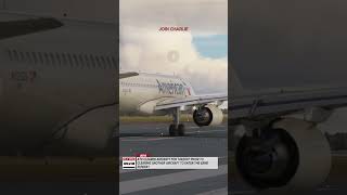 Tower asks aircraft to cross in front of takeoff [upl. by Chemesh]