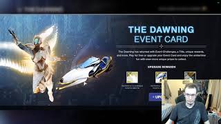 What I think of the dawning event for Destiny 2 [upl. by Idalla89]