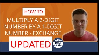 How to Multiply a 2digit number by a 1digit number with exchange Updated [upl. by Byrdie]