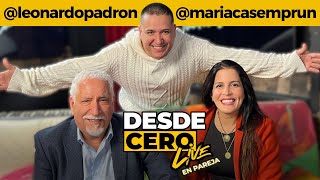 Se iba a terminar la relación por la convivenciaLeonardo Padrón y mariacasemprun en desdecero [upl. by Laband]