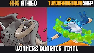 Alaska Rivals BiWeeklies 1 WQF AKG  Atheo Loxodont vs TundraTakedown  shep Ranno [upl. by Nue]