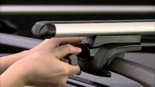 Thule voetenset rapid system railing 757 dakdragers montage handleiding [upl. by Moser201]