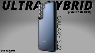 Samsung Galaxy S22 Case  Spigen Ultra Hybrid Frost Black [upl. by Falconer]