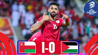 Al Ghassani makes the difference  Oman  Palestine  Highlights  AFC Asian Qualifiers™ Road to 26 [upl. by Anirba]