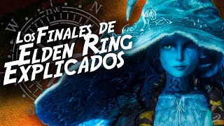 TODOS los FINALES de ELDEN RING EXPLICADOS [upl. by Aneert]