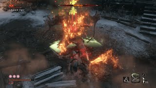 Chained Ogre Fire amp Poison  Sekiro Resurrection [upl. by Elyr385]