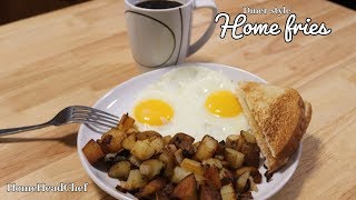 Home fries  Diner Style [upl. by Karlens]