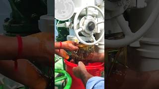 O my God Gearbox oil leak in Rotork Actuator😱shorts youtubeshorts shortvideo viral😱 [upl. by Clari]