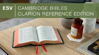 Cambridge Bibles ESV Clarion Reference Edition — Review [upl. by Ryder]