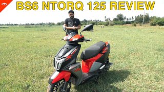 BS6 NTORQ 125 Road Review  the best  IAMABIKER [upl. by Jeralee]