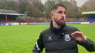 REACTION  Max Kretzschmar speaks after the 20 win away at Aldershot Town [upl. by Yuri]