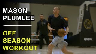 MASON PLUMLEE  Off Season Workout w David Zenon [upl. by Aeslehc398]