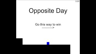 Opposite Day  CoolMathGames  Walkthrough [upl. by Tattan]