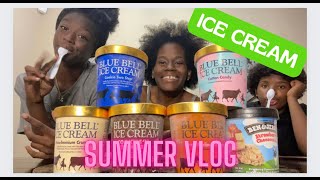 Summer Vlog 🍦  Porcia Mann [upl. by Issej546]