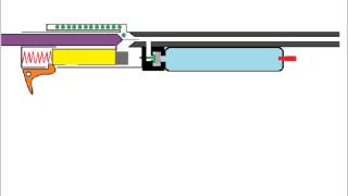 mecanismo de rifle de aire comprimido [upl. by Cornelia]