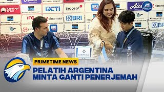 Pelatih Argentina Minta Ganti Penerjemah [upl. by Eduard]