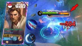 ALUCARD BUILD 1HIT what happend Mobile Legends [upl. by Cordier109]