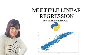 How to do Multiple Linear Regression in Python Jupyter NotebookSklearn [upl. by Roxine860]