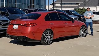 2024 Mercedes Benz AMG C 43  Is It The Perfect Balance Of Luxury Performance And A Lower Price [upl. by Burck]