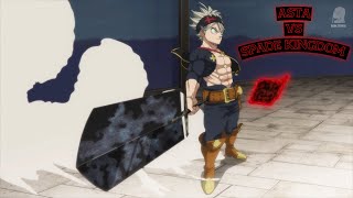 Asta vs Spade Kingdoms Forces  The Dark Triad Meeting  Black Clover [upl. by Nnylidnarb]