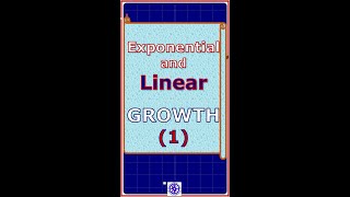 Exponential and Linear Growth Exercises1 [upl. by Iphigeniah339]