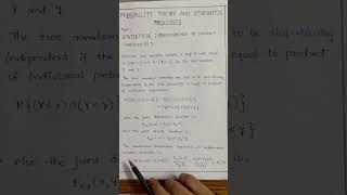 PTSP TOPIC STATISTICAL INDEPENDENCE 22011A0416Greeshmitha [upl. by Llennhoj96]