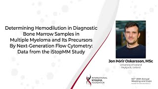 Determining Hemodilution in Diagnostic Bone Marrow Samples in MM and Its Precursors By NGF Cytometry [upl. by Eel]