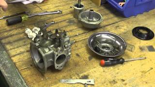 Rebuilding Stromberg CD175 Carbs on TR3A TR4A  Part 3 [upl. by Erlinna]