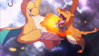 Pokemon Charizard Vs Dragonite [upl. by Rowena690]