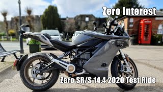 Zero SRS 144 2020 Electric Motorcycle Test Ride [upl. by Boigie225]