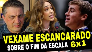 DEU ERRADO Vexame escancarado sobre o fim da escala 6x1 [upl. by Ahtennek]