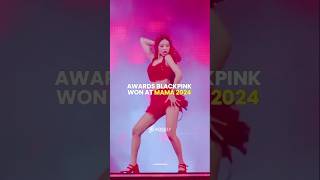 Awards BLACKPINK won at MAMA awards 2024 kpop blackpink jennie [upl. by Nocaj115]