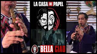 Quena Mazatl  Casa de Papel  BELLA CIAO Versión Instrumental [upl. by Jennette799]