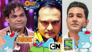 Oggy amp Cockroaches Hindi Dub Comparison  New Voice Vs Old Voice [upl. by Anemij794]