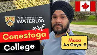 University of Waterloo amp Conestoga College  Part Time Jobs amp Accommodation in Kitchener Waterloo [upl. by Ahsik964]