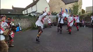 eynsham morris at the bell in ducklington [upl. by Aicirtak]