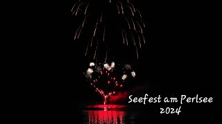 4K Feuerwerk Seefest am Perlsee Waldmünchen 19072024 [upl. by Elke934]