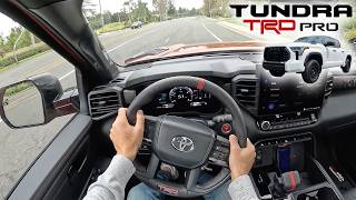 What Its Like to Live with a 2024 Toyota Tundra TRD Pro POV [upl. by Biagi]