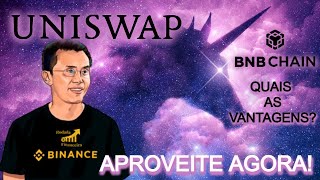 UNISWAP  Agora na BNB CHAIN I APROVEITE ESSA OPORTUNIDADE RENDA PASSIVA TODO SANTO DIA [upl. by Jaclyn]