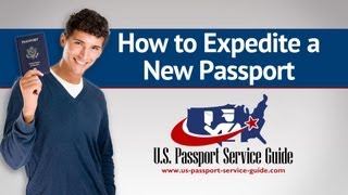 How to Expedite a New Passport [upl. by Yknarf286]