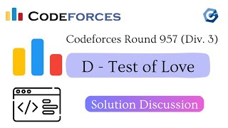 D  Test of Love  Codeforces Round 957 Div 3  বাংলায় সমাধান [upl. by Eudoxia539]