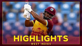 Evin Lewis and Shai Hope Star  Highlights  West Indies v England  4th T20I [upl. by Anad]