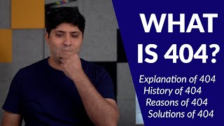 What is 404 Issue in SEO  404 Error  How to Solve 404 Error  Reasons of 404 Issue [upl. by Anelegna799]