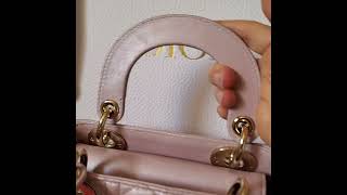 Lady Dior Mini lotus pink bag elitefashionus [upl. by Cynde407]